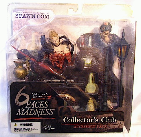 McFARLANE'S MONSTERS/ series3/ 6 FACES OF MADNESS/ ACCESSORY PACK ...