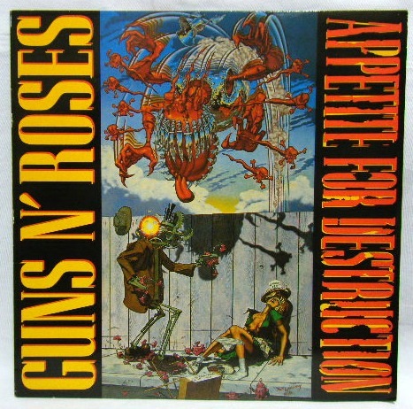 GUNS N' ROSES/ Appetite for Destruction(Uncensored Jacket) [LP ...